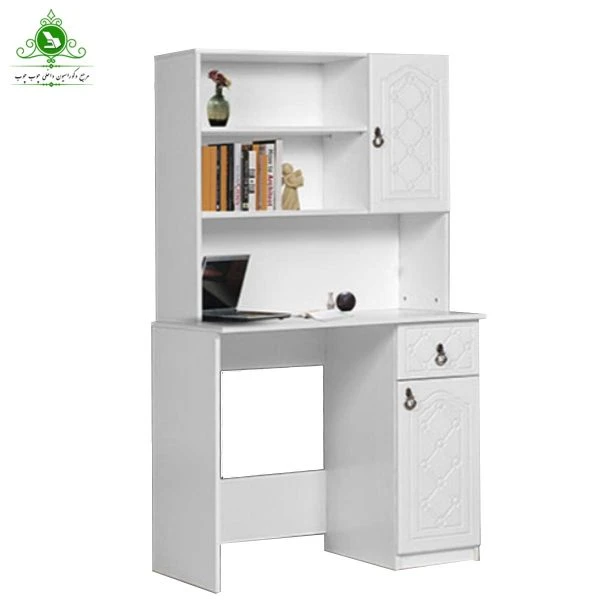 میز تحریر کتابخانه دار مدل تاجدار