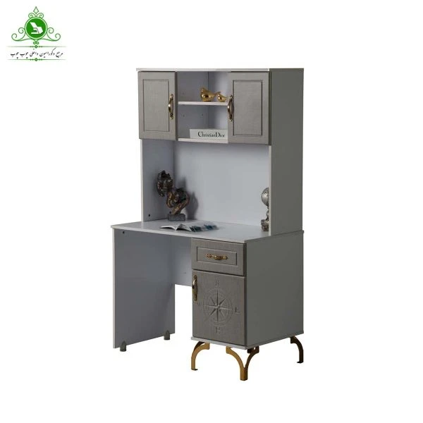 میز تحریر کتابخانه دار مدل دلوین