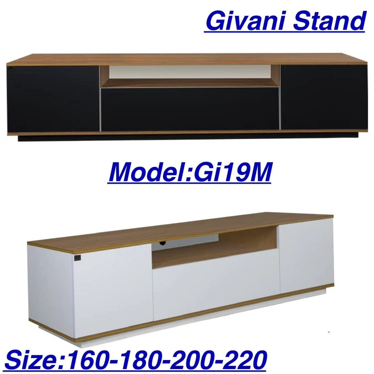 میز تلویزیون ام دی اف هایگلاس مدل GI0019M