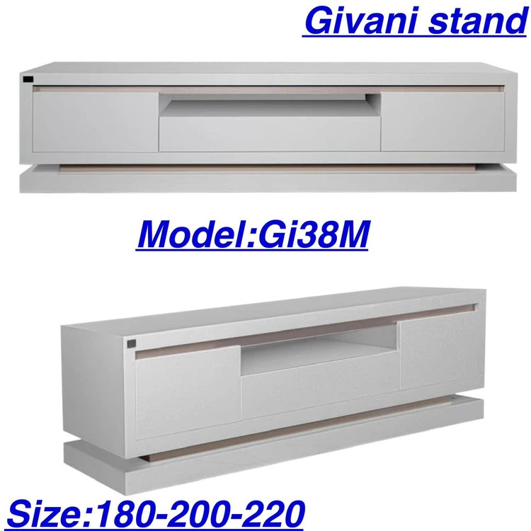 میز تلویزیون ام دی اف هایگلاس مدل GI0038M