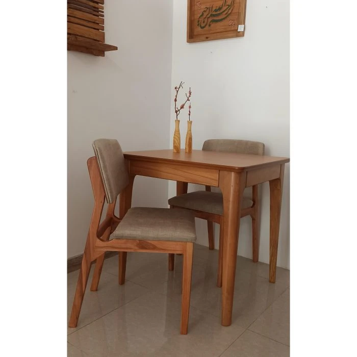 میز غذا خوری دو نفره مدل نیلوفر