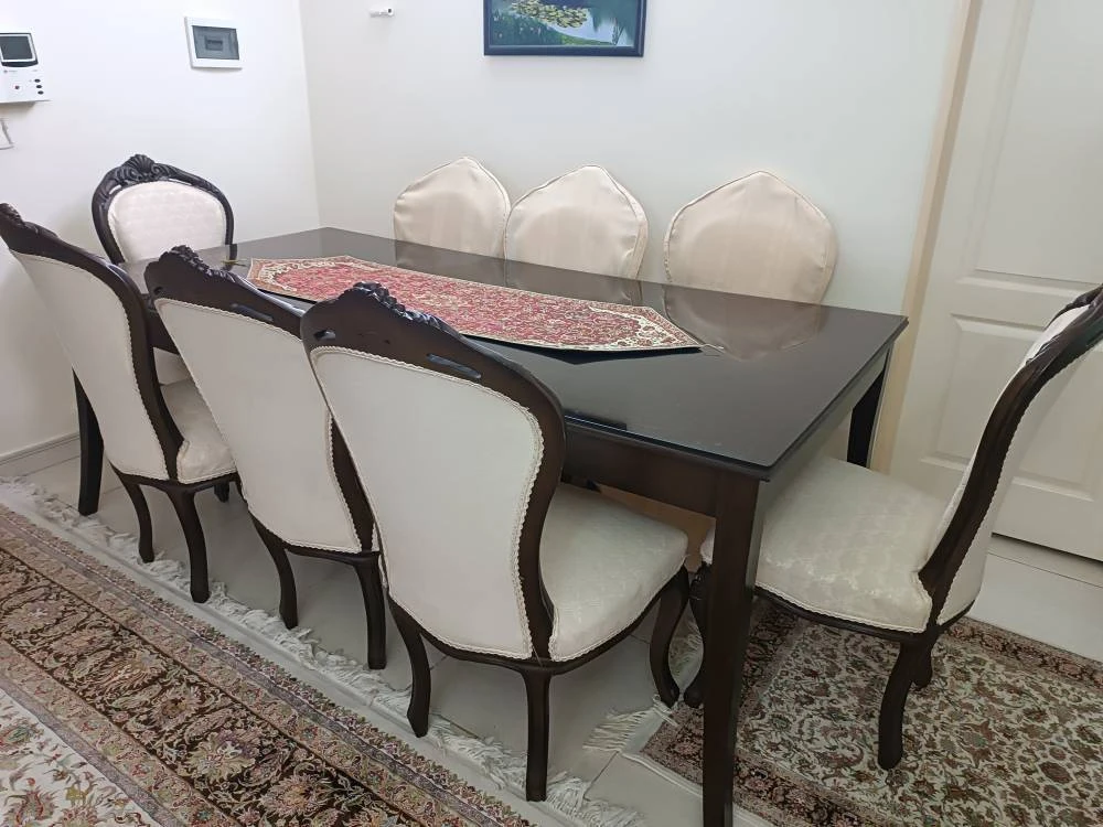 میز غذا خوری ۸ نفره
