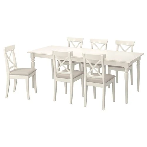 میز غذاخوری ایکیا مدل INGATORP/INGOLF