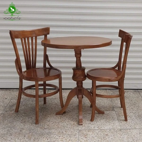 میز و صندلی ناهارخوری دو نفره مدل لهستانی