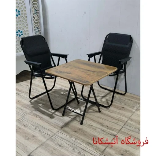 میز و صندلی ۲ نفره (میز:وی ای پی و صندلی: استراکچربرزنتی )
