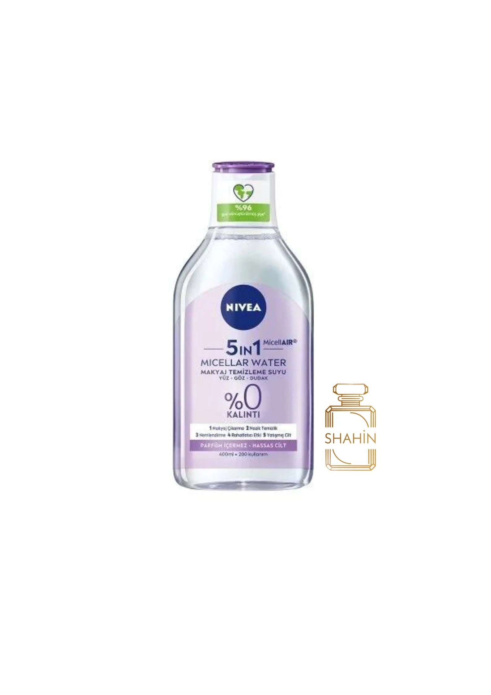 میسلار واتر 5در1 مناسب پوست حساس نیوا اصل Nivea 5in1 Micellar Water 400ML