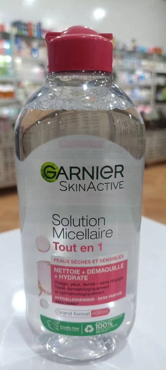 میسلار واتر با گلاب | پاک‌کننده پوست خشک و حساس G.a.r.n.i.e.r Micellar Water