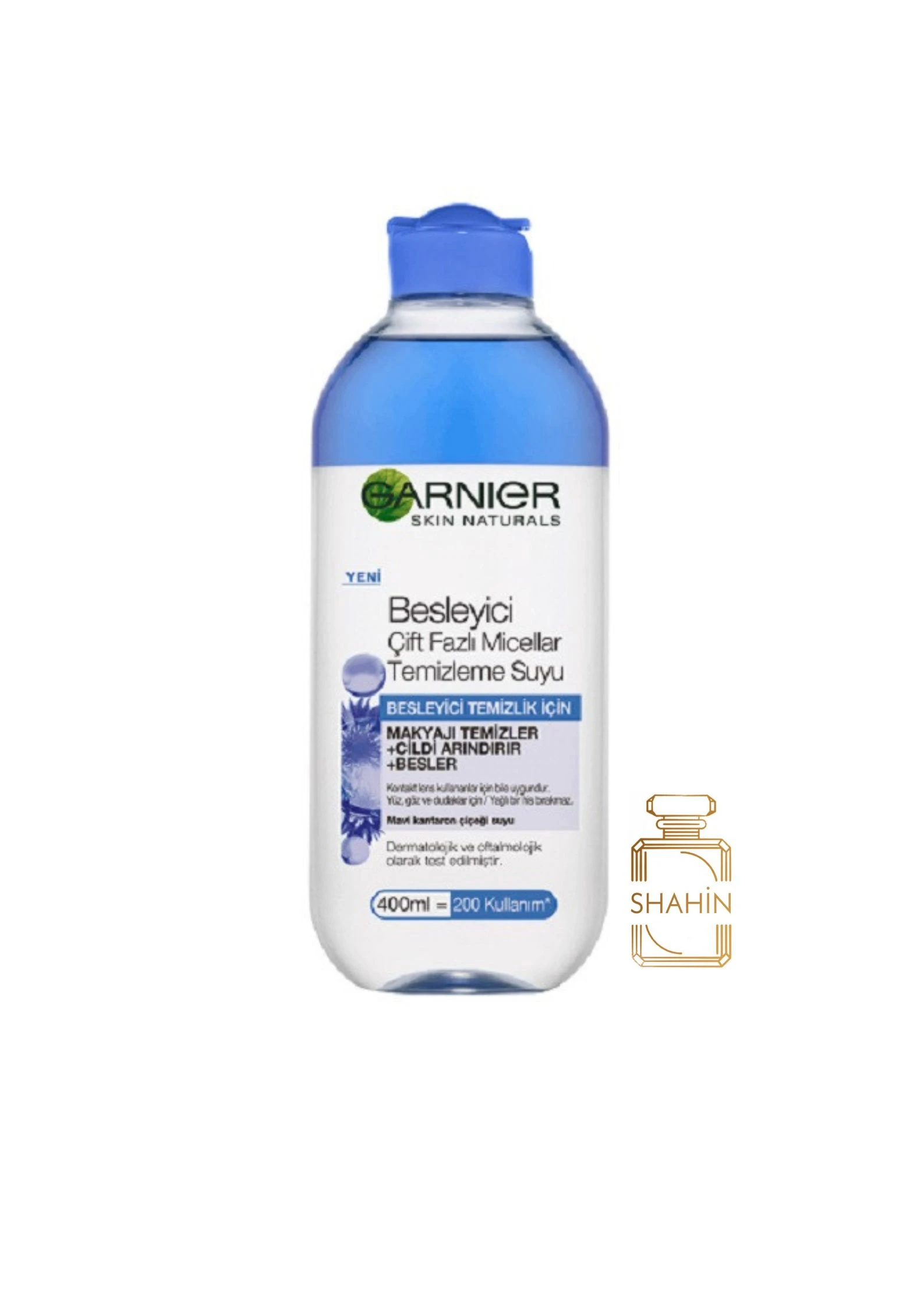 میسلار واتر حاوی گل گندم دو فاز گارنیر Garnier Cift Fazili Micellar
