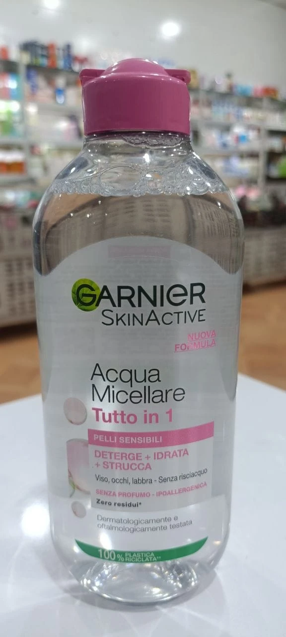 میسلار واتر صورتی مخصوص پوست حساس | G.a.r.n.i.e.r Micellar Water Pink Sensitive Skin