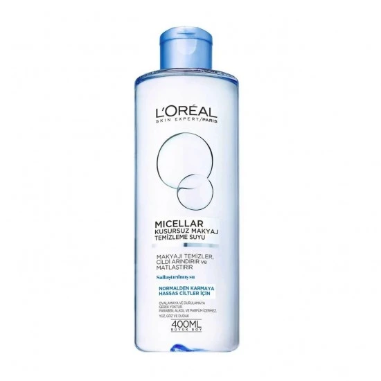 میسلار واتر لورال LOREAL مناسب پوست نرمال تا مختلط حجم 400 میل