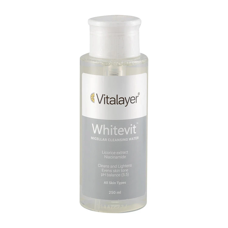 میسلار واتر ویتالیر مدل Whitevit وایت ویت حجم 250 میلی لیتر