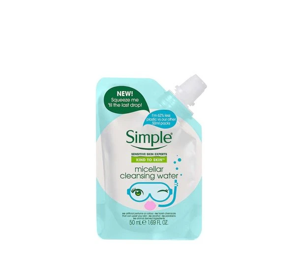 میسلار واتر پاکتی پوست حساس Kind To Skin سیمپل 50ml