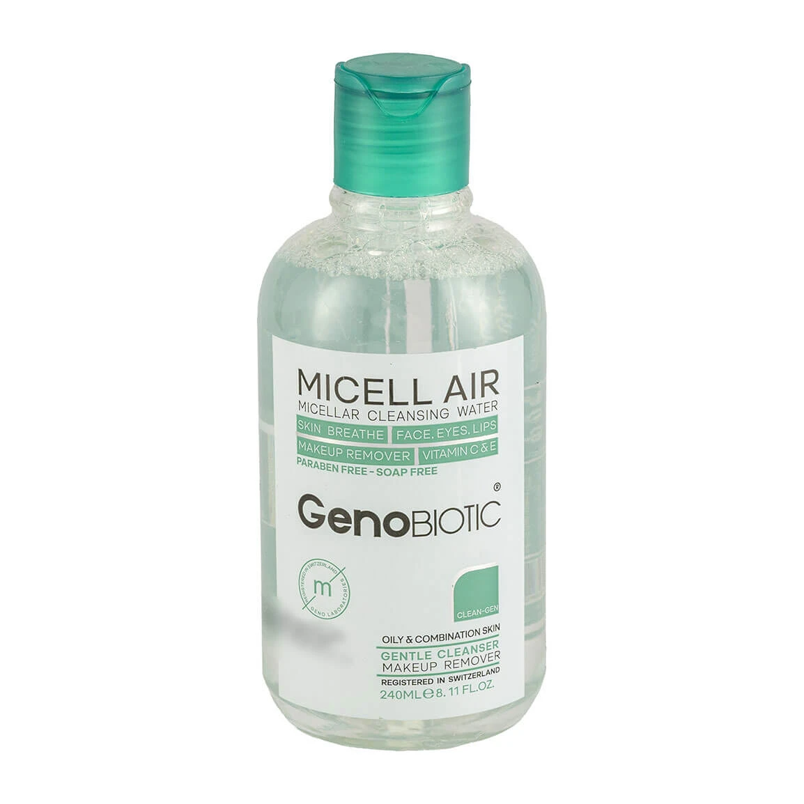 میسلار واتر ژنوبایوتیک پوست چرب و مختلط مدل Oily Skin 1 حجم 240 میلی لیتر