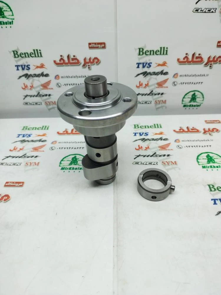 میله سوپاپ (بادامک) موتور cb 200 (سی بی) تریل gy جی وای زیپ استار و فلات طرح ktm کی تی ام