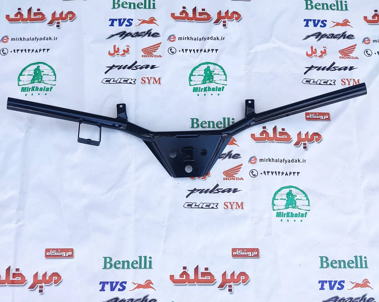 میله (لوله) فرمان موتور tvs راکس و نئو 125 اصلی