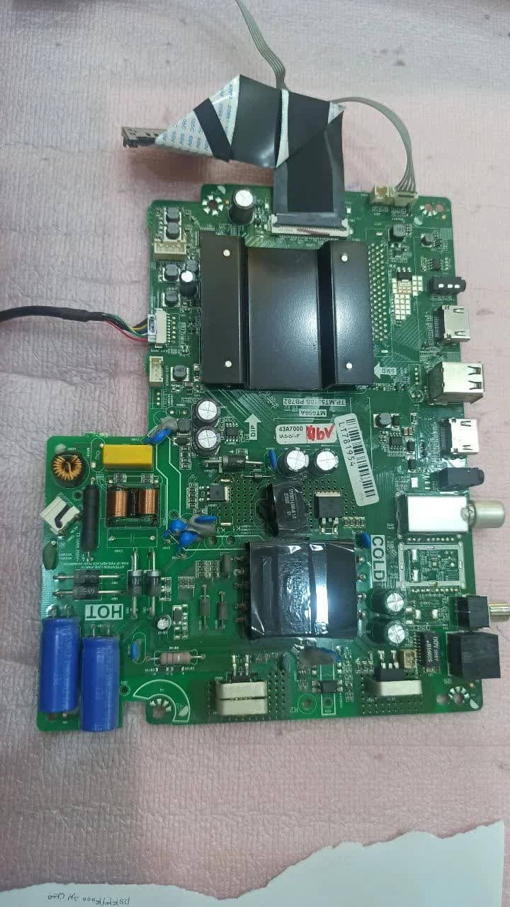 مین برد تلویزیون ایکس ویژن مدل 49XT725