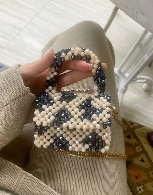 مینی بگ کریستالی پلنگی