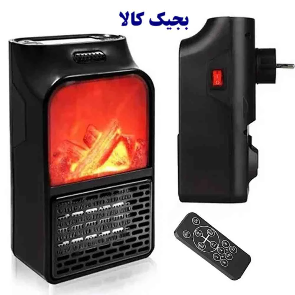 مینی فن هیتر دیواری بخاری 1000 واتی دیواری