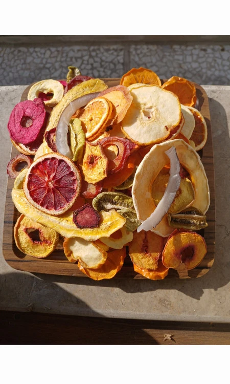 میوه خشک در ۱۴ طعم مختلف ۱۰۰ گرمی
