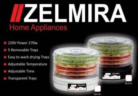 میوه خشک کن Zelmira دیجیتالی ۵ طبقه زلمیرا
