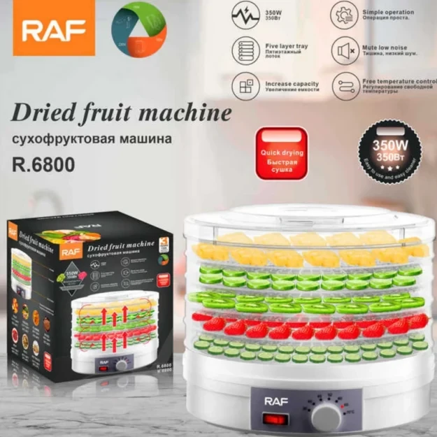 میوه خشک کن راف 350w مدل 6800