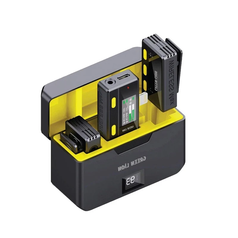 میکروفن بی سیم گرین لاین مدل Wireless Microphone With Remote