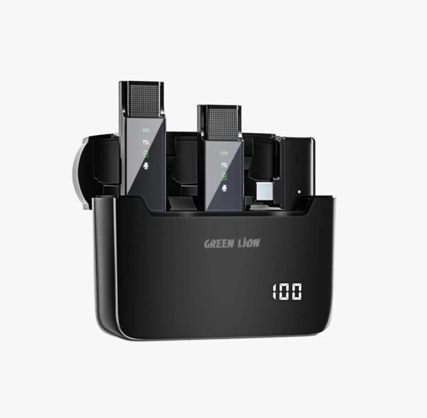 میکروفن یقه‌ای Green Lion مدل 2 در 1 DIGITAL DISPLAY Microphone