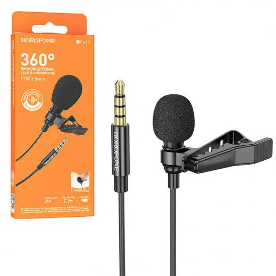 میکروفن یقه ای بروفون مدل BFK11 3.5MM