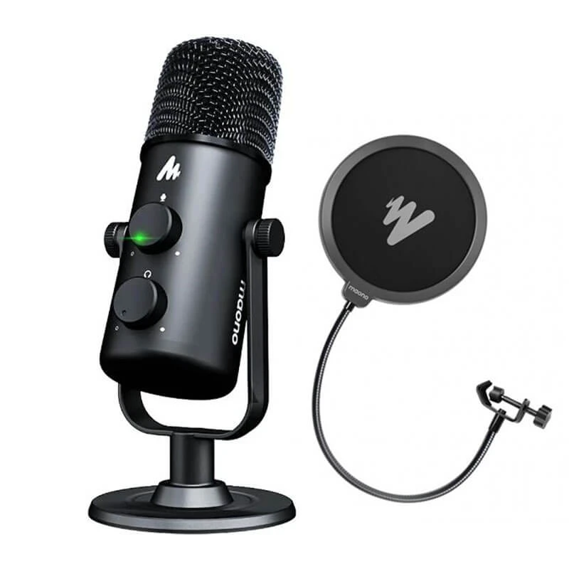 میکروفون Maono AU-903 + PF120Maono AU-903 with AU-PF120 USB Microphone