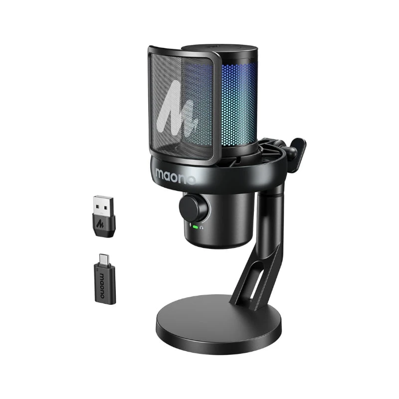 میکروفون Maono DM40 Pro BlackMaono DM40 Pro USB Microphone