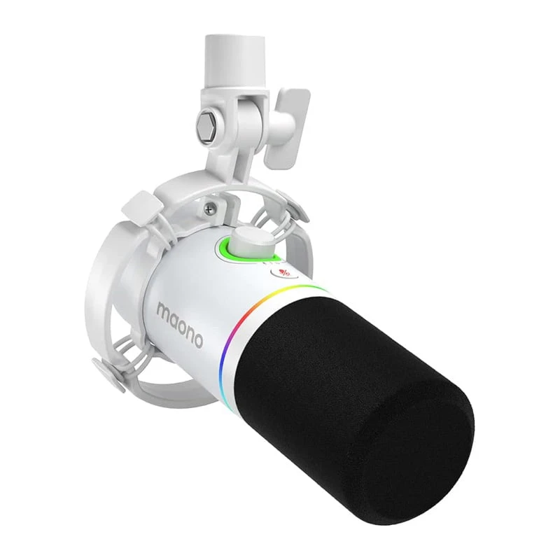 میکروفون Maono PD200X WhiteMaono PD200X White Dynamic Microphone