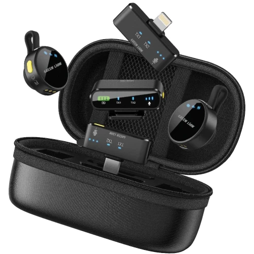 میکروفون تولید محتوا گرین لاین (Green Lion GM-85X 3in1 Microphone)