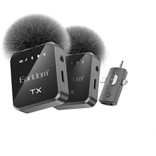 میکروفون‌ یقه ای Earldom مدل MC13Earldom triple socket collar microphone model MC13