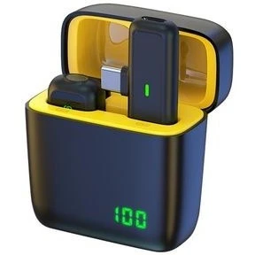 میکروفون یقه ای بی سیم مدل SX5 با پورت Type-C و Lightning