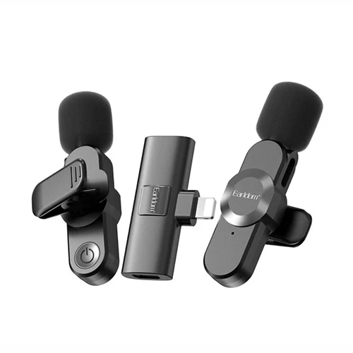 میکروفون یقهای بیسیم ارلدام مدل MC8LEarldom MC8L collar microphone
