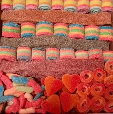 میکس پاستیل های ترش ببتو+ سس مخصوص
