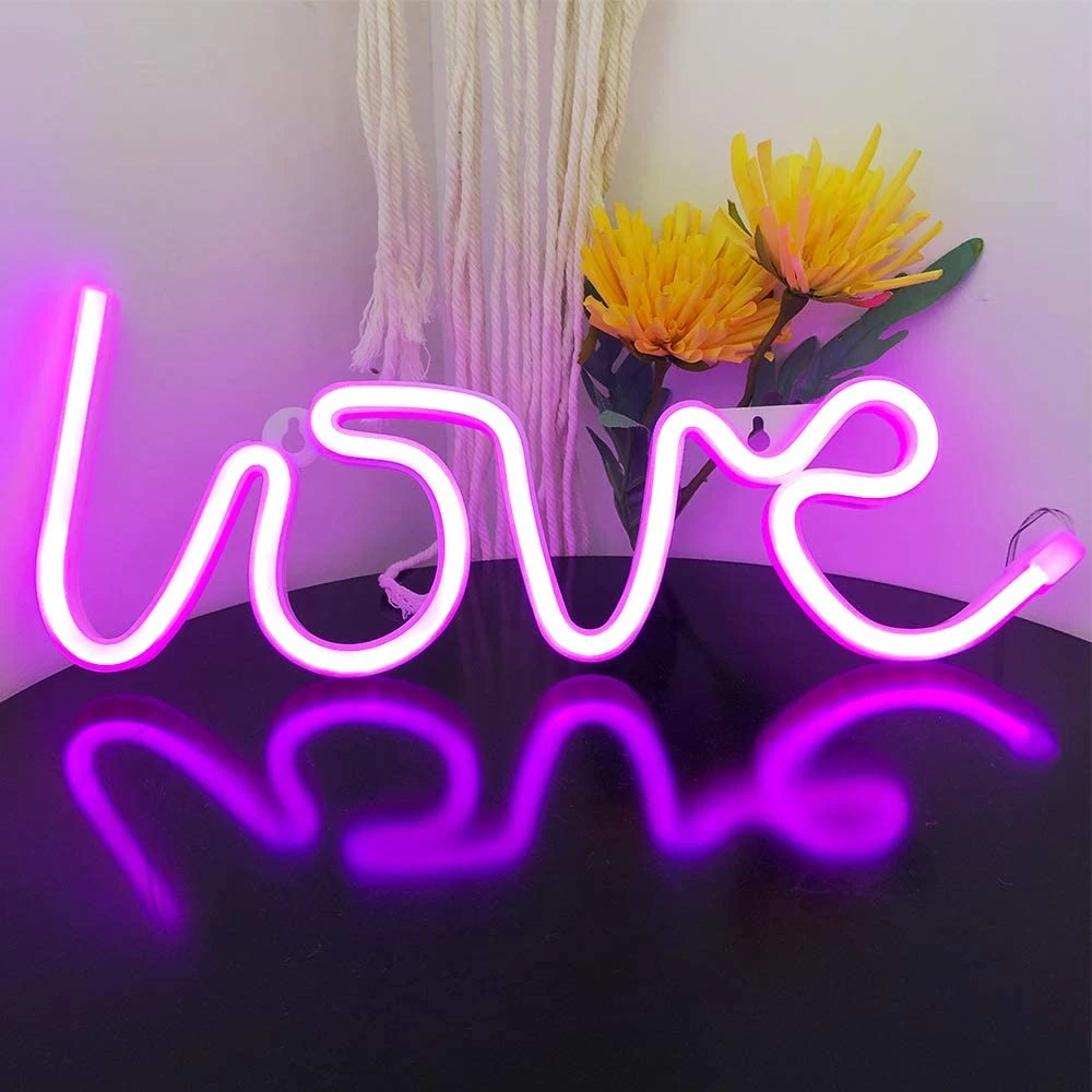 نئون فلکسی طرح love