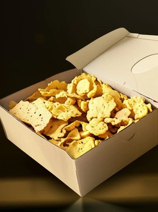 نان خشک سنتی تنوری جعبه ای 500گرمی