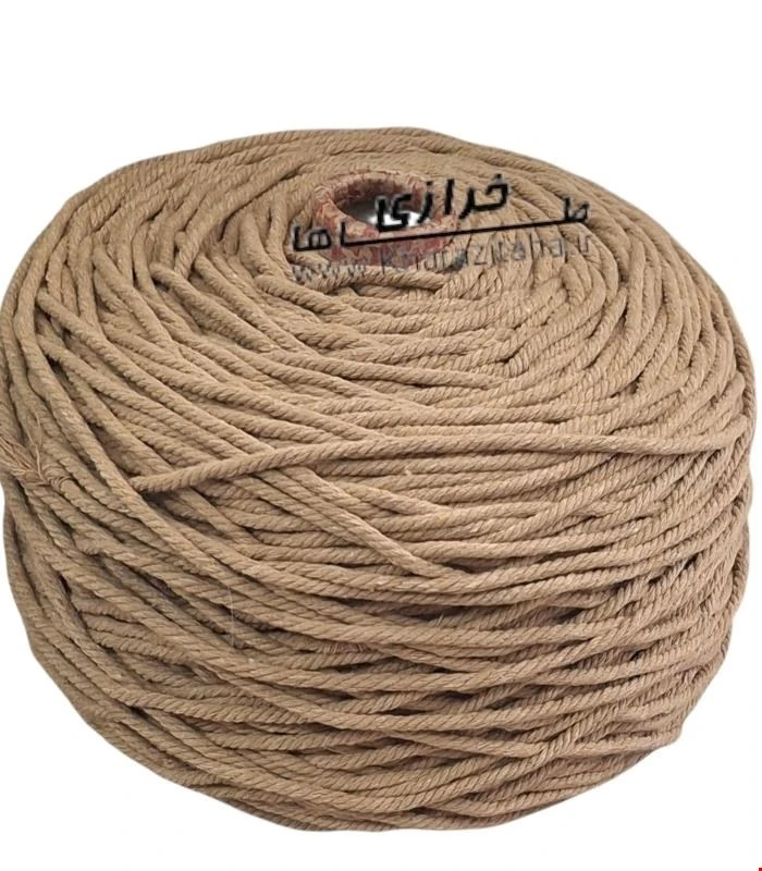 نخ مکرومه شتری سه میل