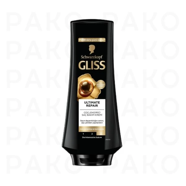نرم كننده موهاي خشك و آسيب ديده ultimate repair gliss گليس 360 ميل