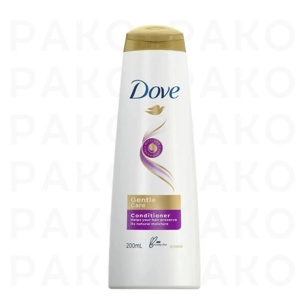 نرم کننده و آبرسان مو داو برای موهای خشک Gentle Care dove