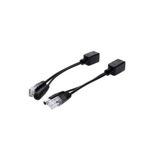نری و مادگی آداپتور POE INJECTOR ADAPTOR INJEKTOR POE POWER OVER ETHERNET POE+SPLITTER