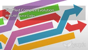 نمونه کد الگوریتم تکامل پیچیده حوصلگی در متلب-Shuffled Complex Evolution in MATLAB