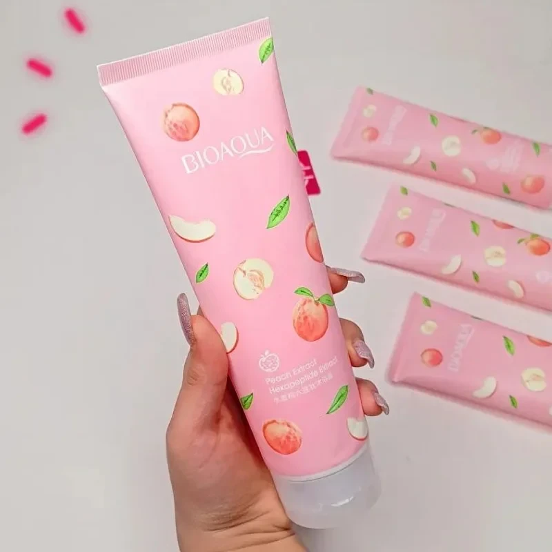 نمک بدن BIOAQUA با رایحه نعنا و هلو