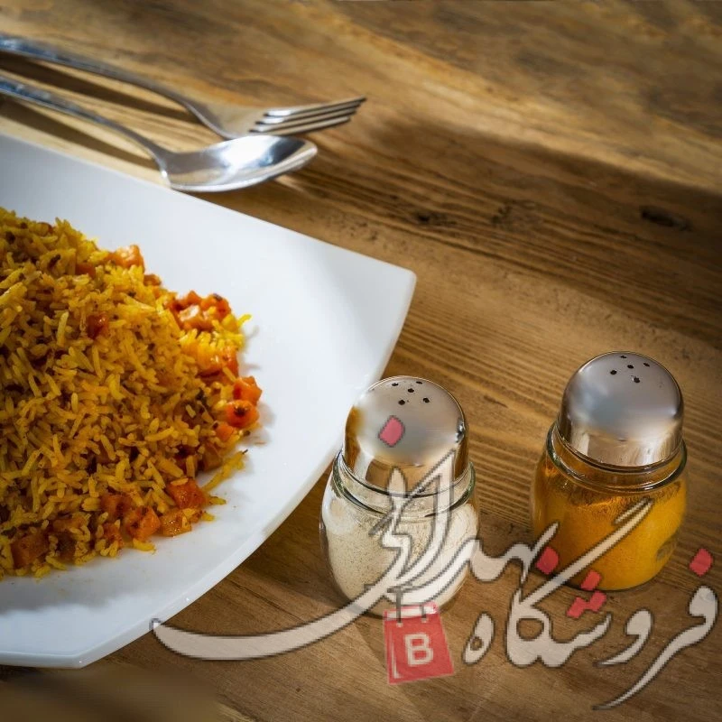 نمک پاش شیشه ای مارال6 عددی