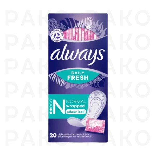 نوار بهداشتي آلماني آلويز Always Daily Fresh بسته 20 عددی