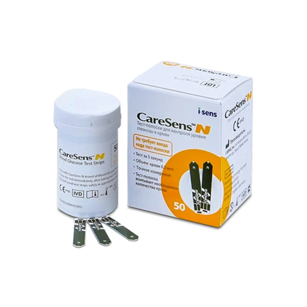 نوار تست قند خون CareSens N 