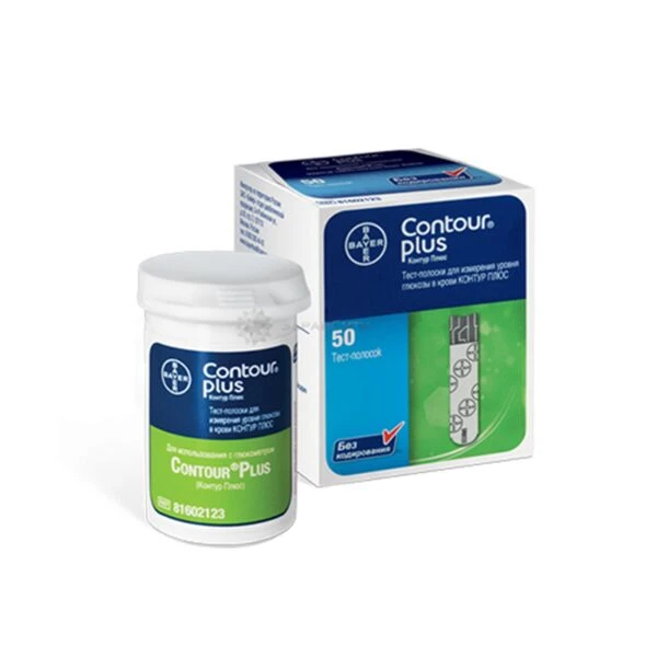 نوار تست قند خون Contour Plus