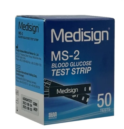 نوار تست قند خون مدیساین Medisign