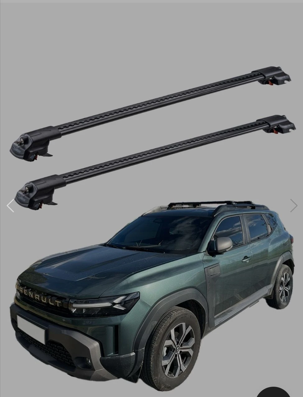 نوار محافظ خودرو مشکی رنو داستر 2024 TRX1 THURDER CARRIM Thunder